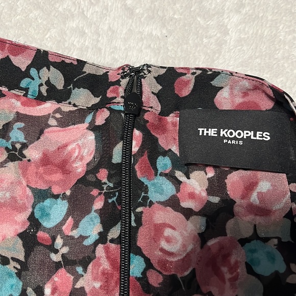 NWOT The Kooples Paris size 1 floral asymmetrical Candy Flower skirt - Picture 8 of 10